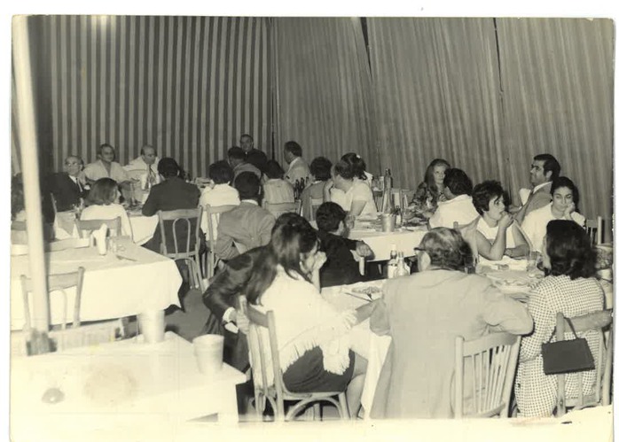Fawzi at the bar, circa 1970